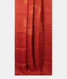 Red Tussar Printed Saree T2838202
