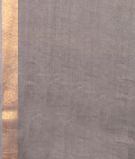 Grey Handwoven Linen Saree T2334693