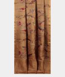 Beige Tussar Printed Saree T2657402