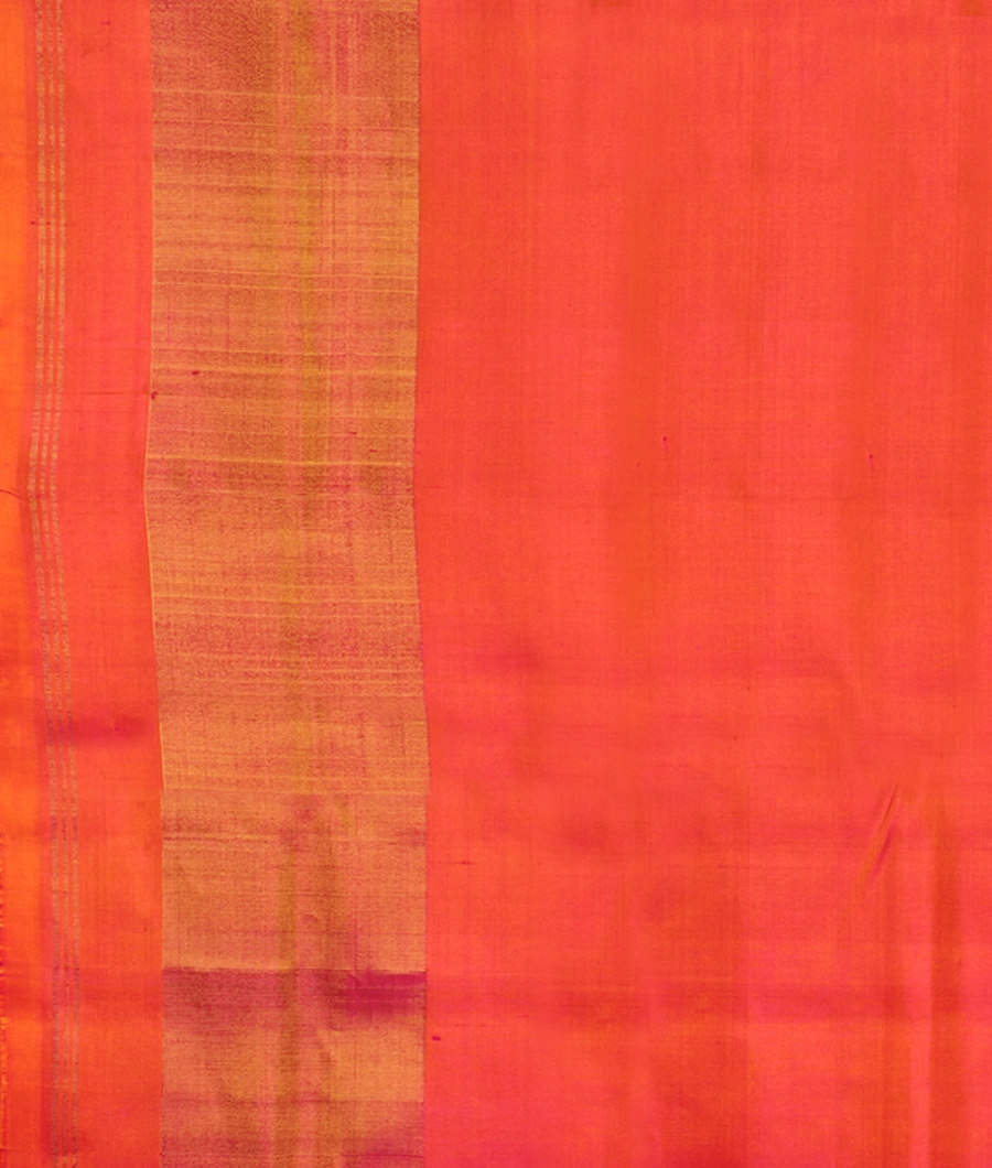 Yellow Patola Silk Saree T2878833