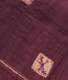 Purple Tussar Printed Saree T2822551