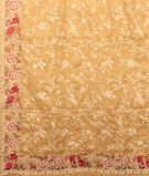 Beige Tussar Embroidery Saree T2904004