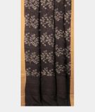 Dark Grey Kota Cotton Saree T2932702