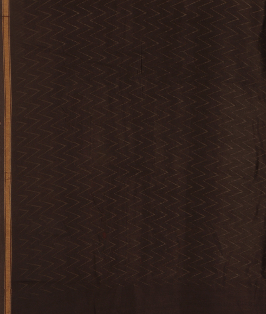 Dark Grey Soft Printed Cotton Saree T2782133