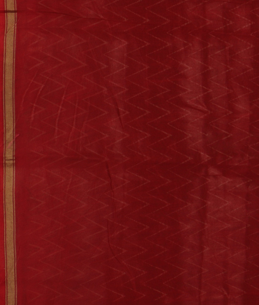 Maroon Soft Printed Cotton Saree T2782173