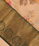 Beige Printed Soft Silk Saree T2831341