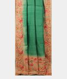 Green Tussar Embroidery Saree T2634712