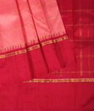 Pink Handwoven Kanjivaram Silk Saree T2864354
