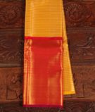 Yellow Handwoven Kanjivaram Silk Pavadai T2987981