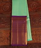 Green Handwoven Kanjivaram Silk Pavadai T2987991
