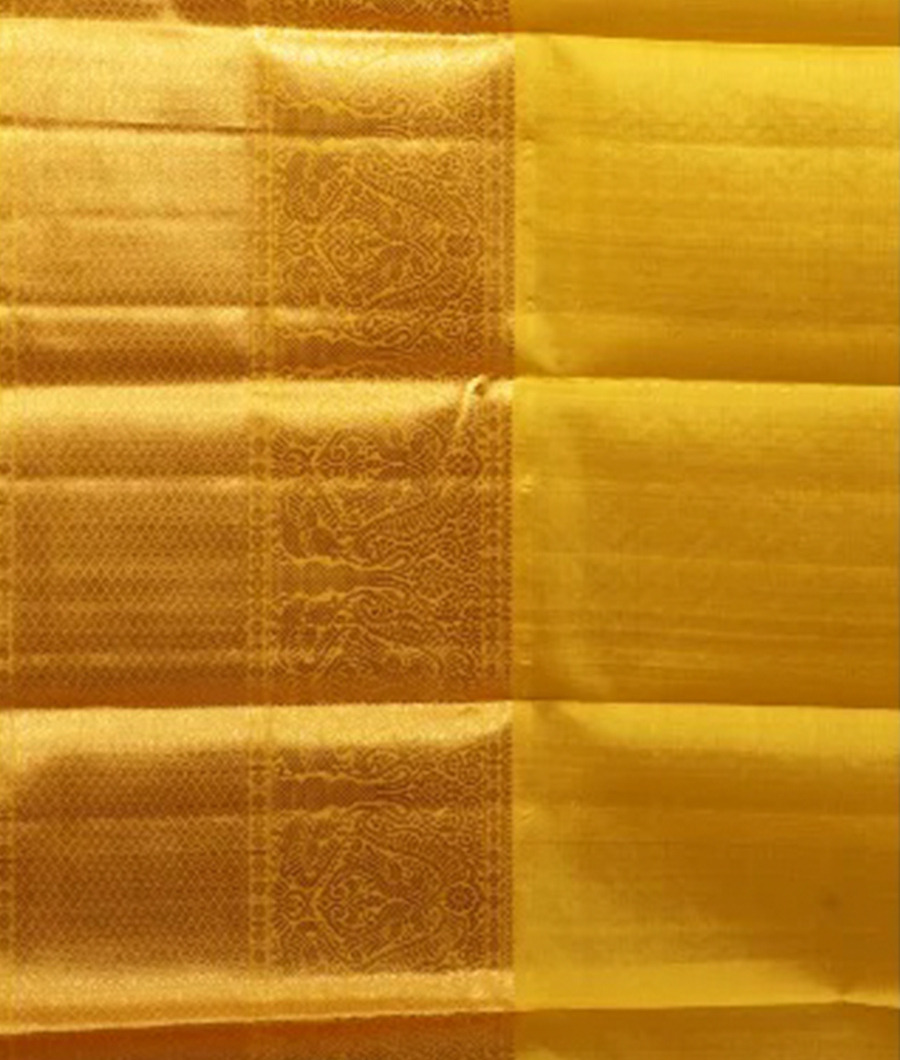 Light Green  Handwoven Kanjivaram Silk Pavadai T2823622