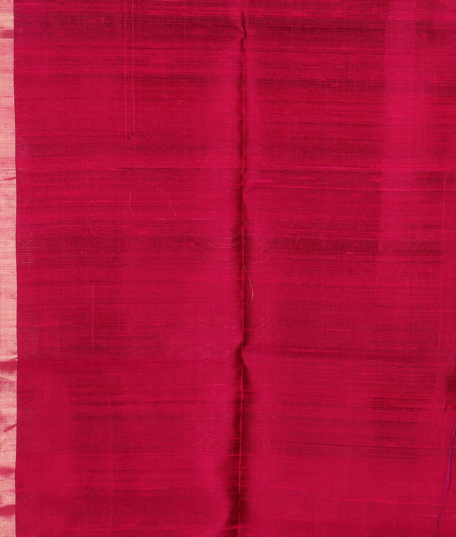 Blue Woven Raw Silk Saree T2775923