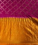 Light Purple Bandhani Kanjivaram Silk Saree T2171212