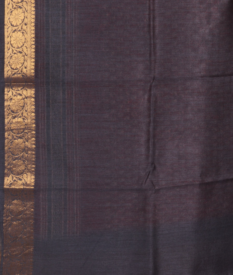 Red Tussar Printed Saree T2981983