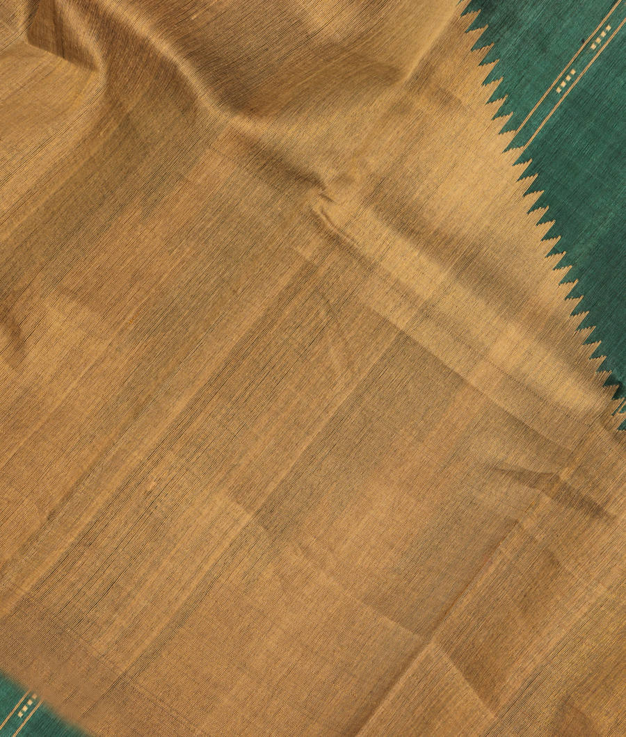 Bluish Green Tussar Printed Saree T297269-image