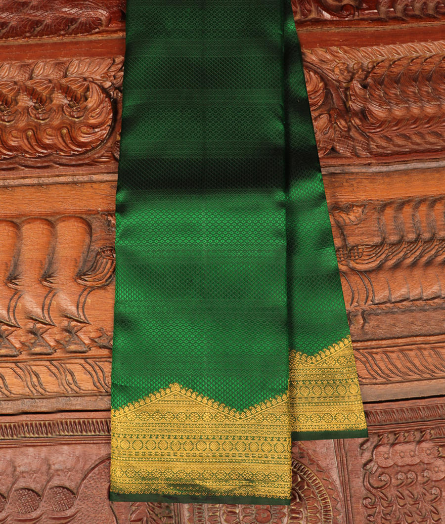 Green Handwoven Kanjivaram Silk Saree T268130-image