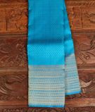 Blue Handwoven Kanjivaram Silk Saree T2925461