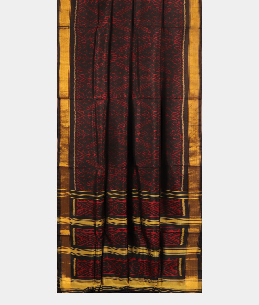 Black Patola Silk Saree T767412