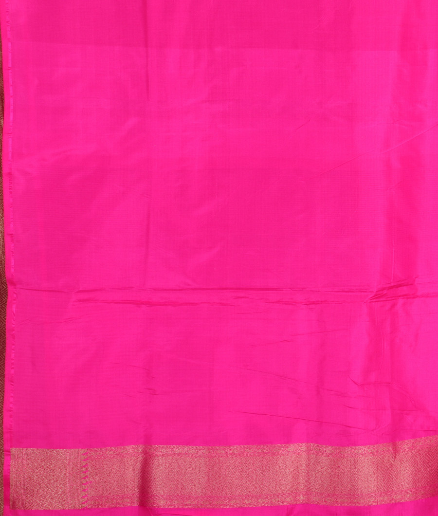 Maroon Banaras Silk Saree T2541233