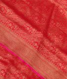 Red Banaras Silk Saree T2854851
