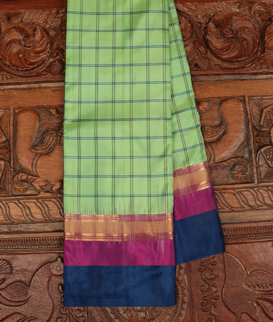 Green Soft Silk Saree T243707-image