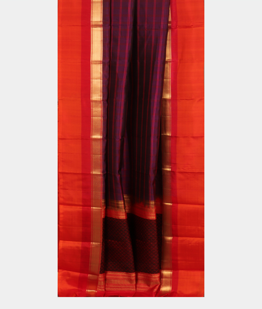 Purple Soft Silk Saree T2894922