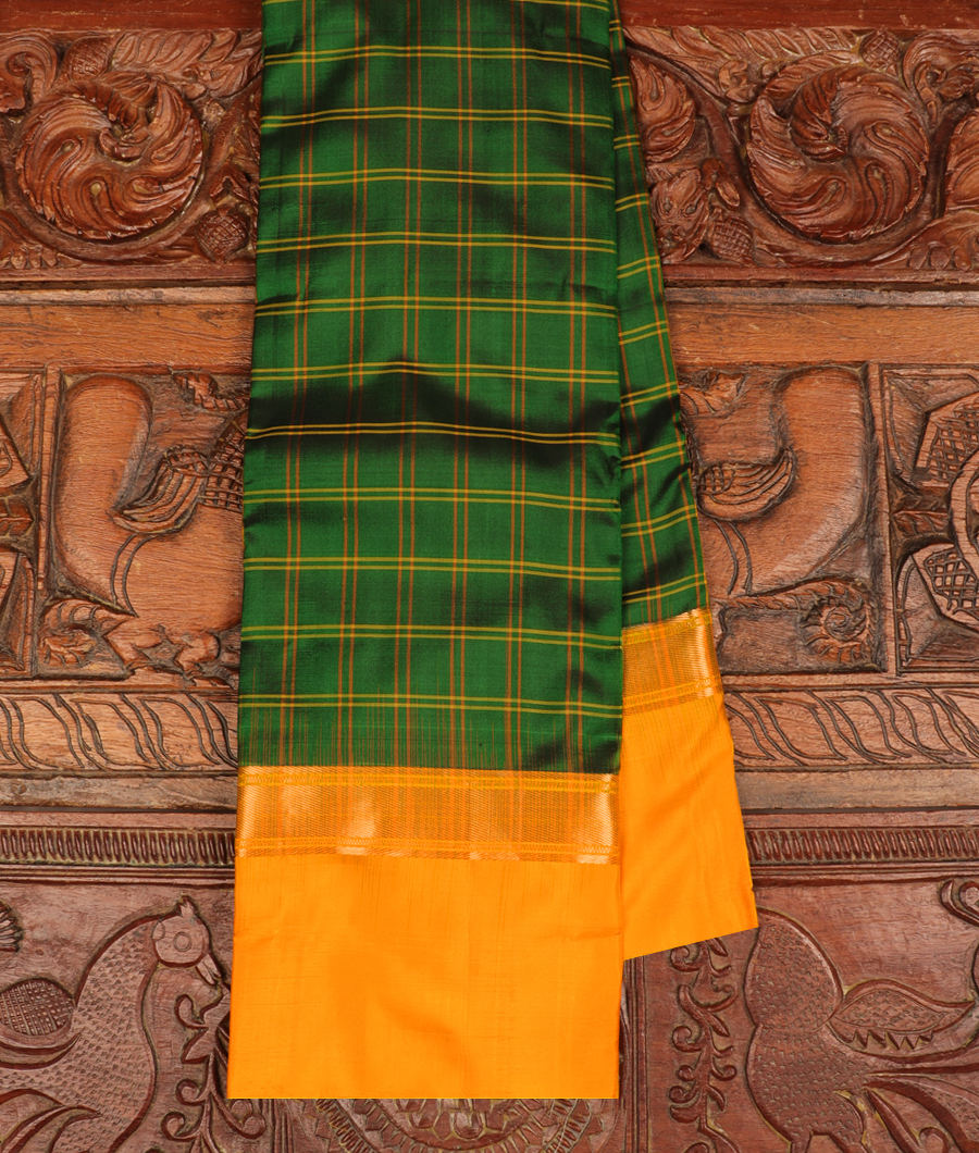 Green Soft Silk Saree T289507-image