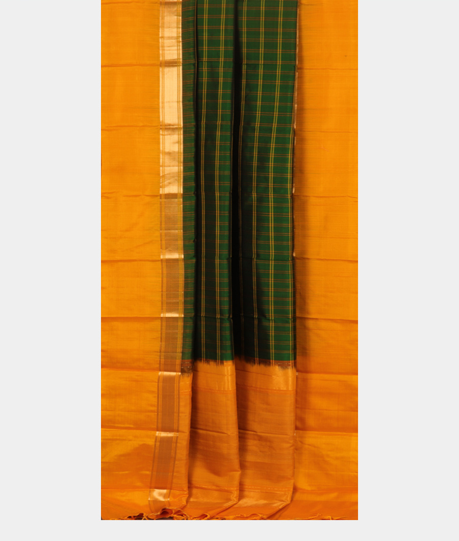 Green Soft Silk Saree T2895072