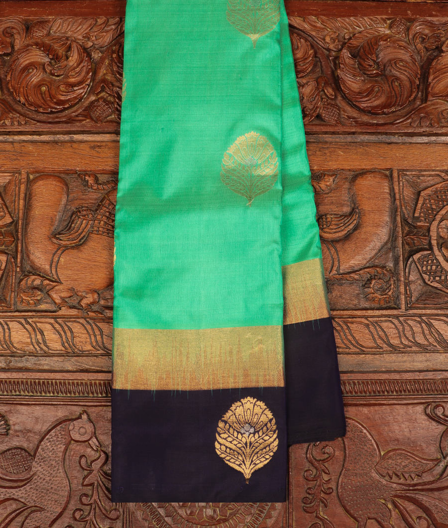 Green Soft Silk Saree T294710-image