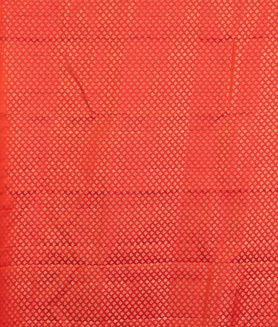 Pinkish Orange Handwoven Kanjivaram Silk Saree T3047813