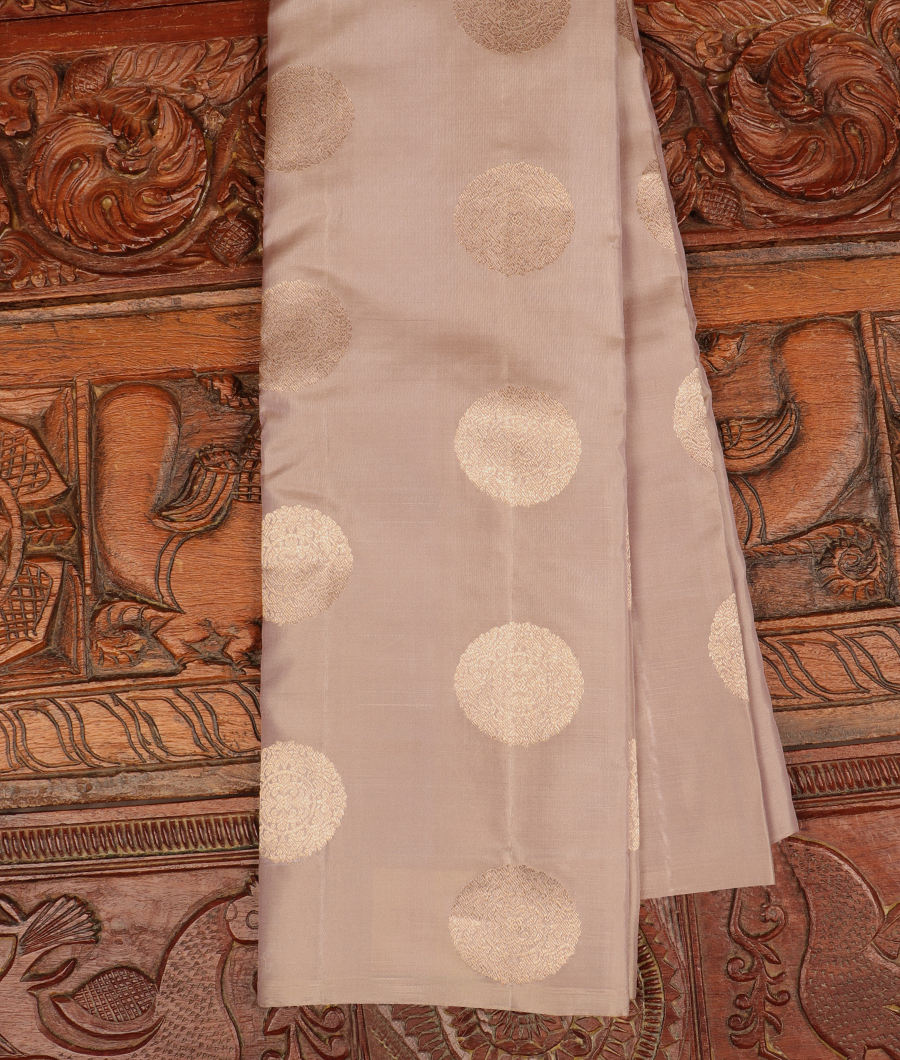 Grey Handwoven Kanjivaram Silk Saree T304778-image