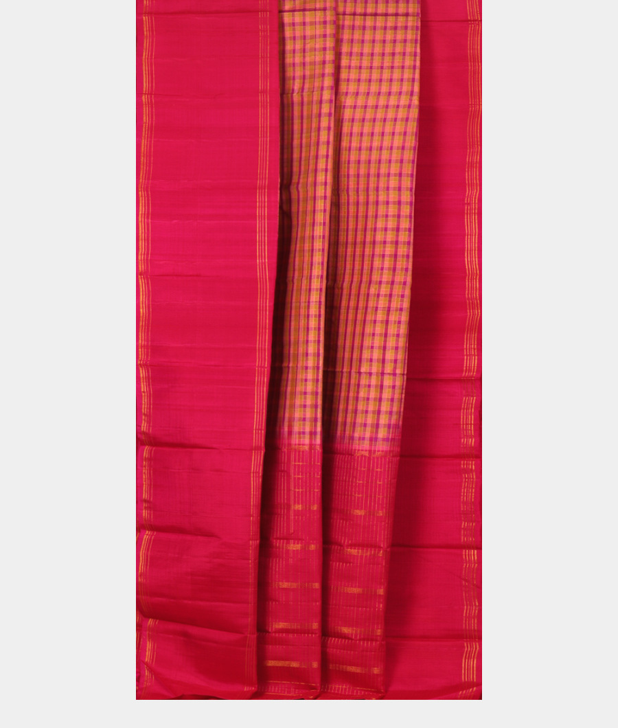 Multicolour Handwoven Kanjivaram Silk Saree T2916632