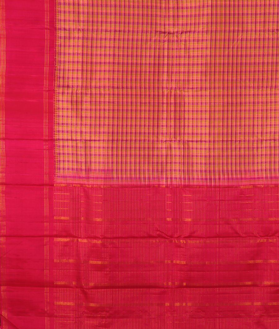 Multicolour Handwoven Kanjivaram Silk Saree T2916634