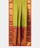 Green Handwoven Kanjivaram Silk Saree T3018072