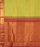 Green Handwoven Kanjivaram Silk Saree T3018074