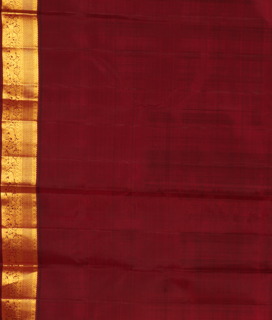 Yellow Handwoven Kanjivaram Silk Saree T3018063