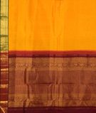 Yellow Handwoven Kanjivaram Silk Saree T3018064