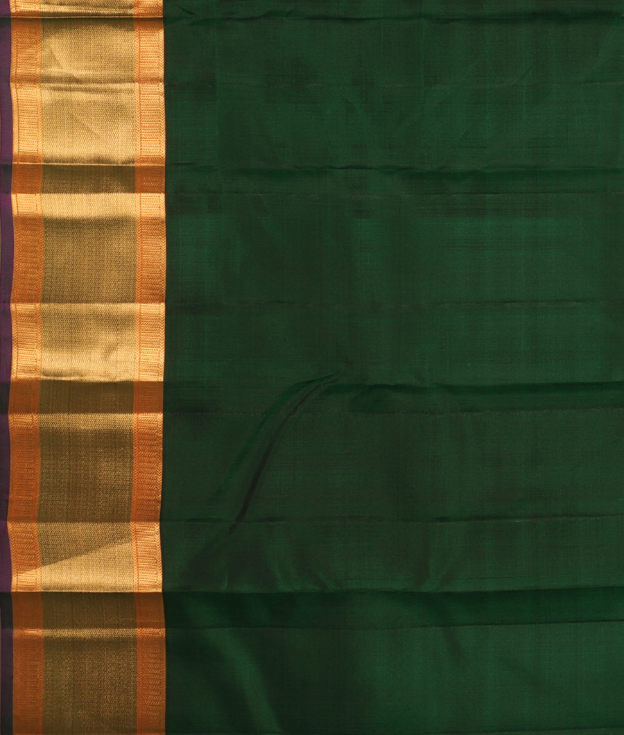 Green Soft Silk Saree T3031613