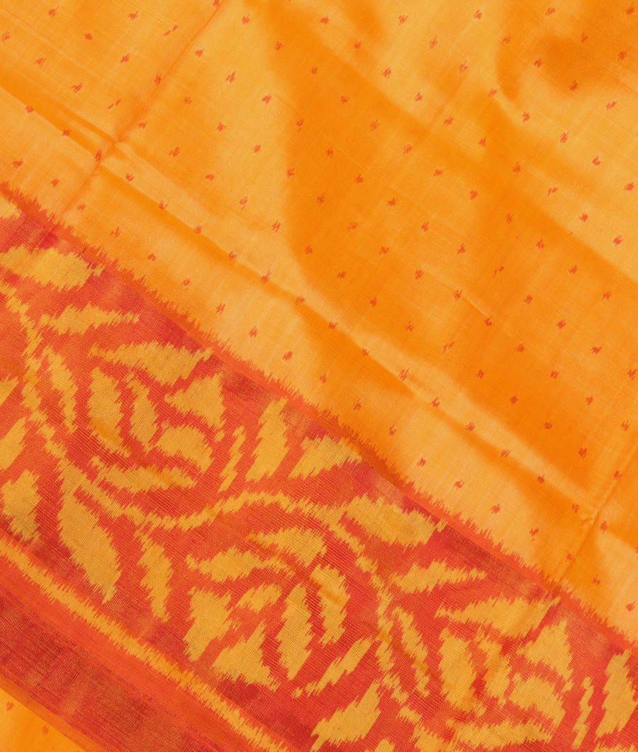 Yellow Patola Silk Saree T287861-image