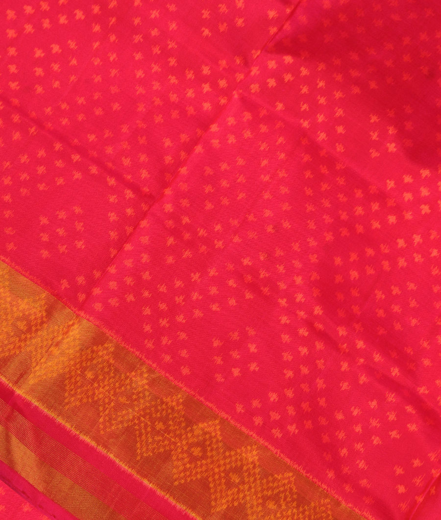 Magenta Patola Silk Saree T287854-image