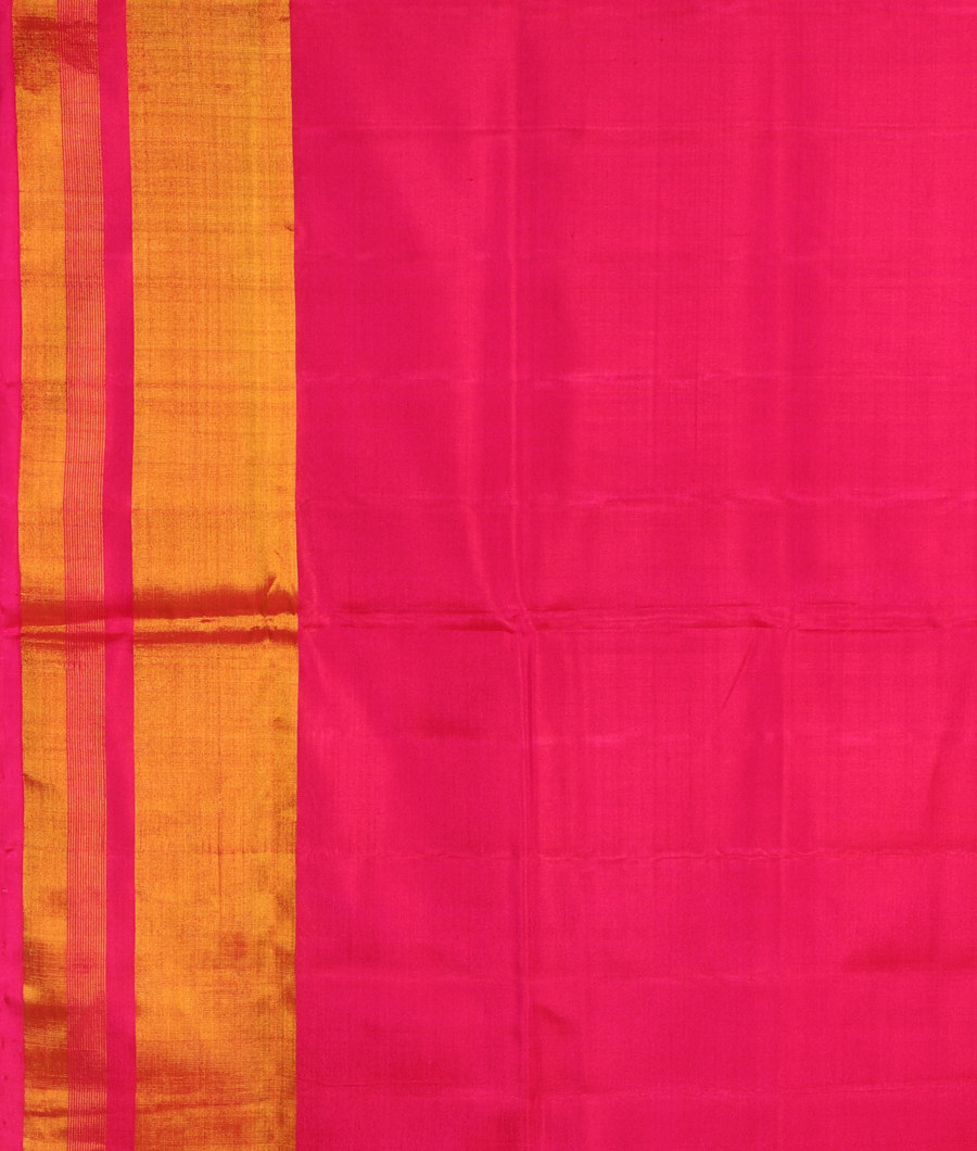 Magenta Patola Silk Saree T2878543