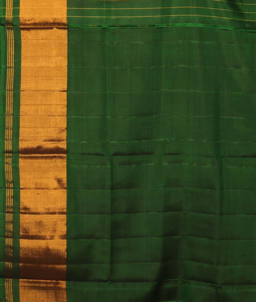 Green Patola Silk Saree T3040003