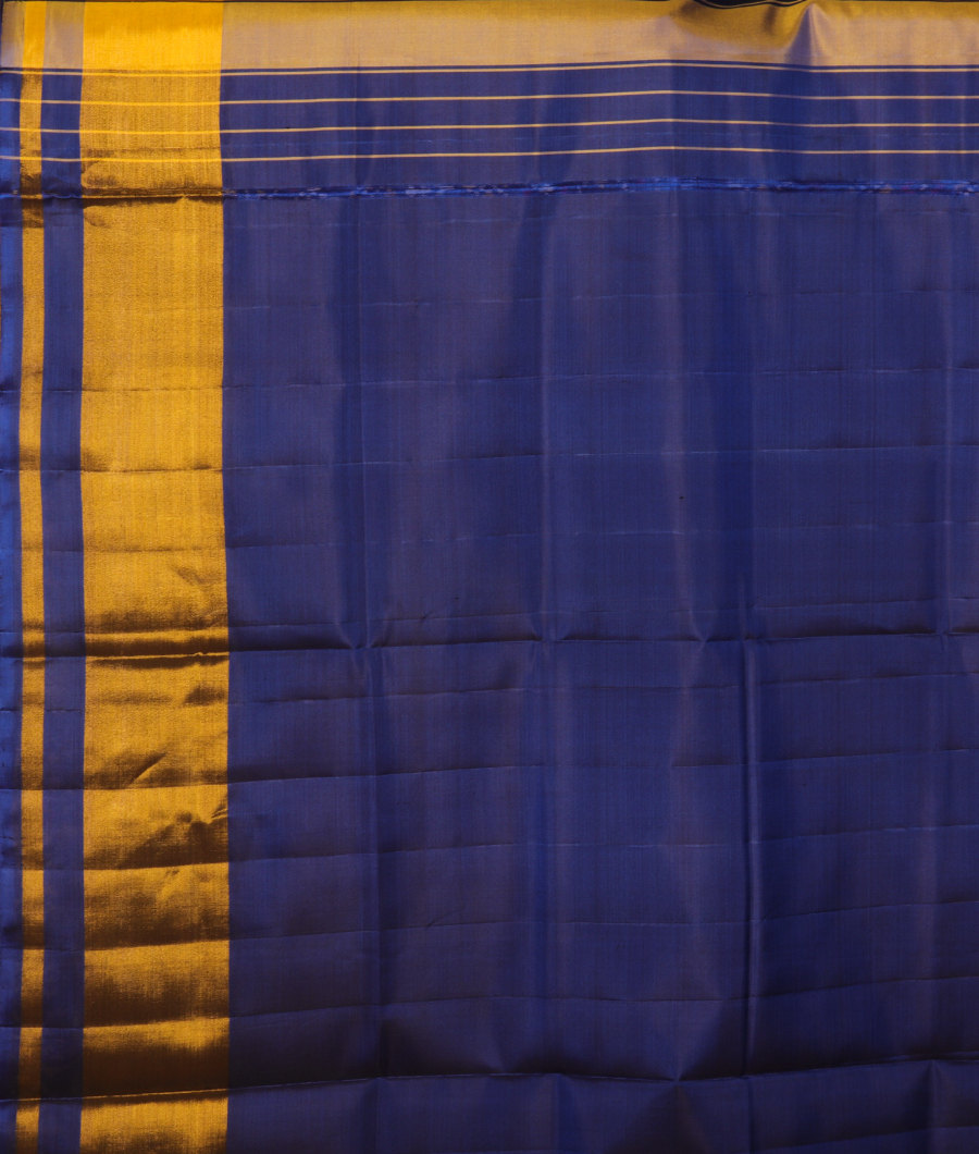 Blue Patola Silk Saree T3040193