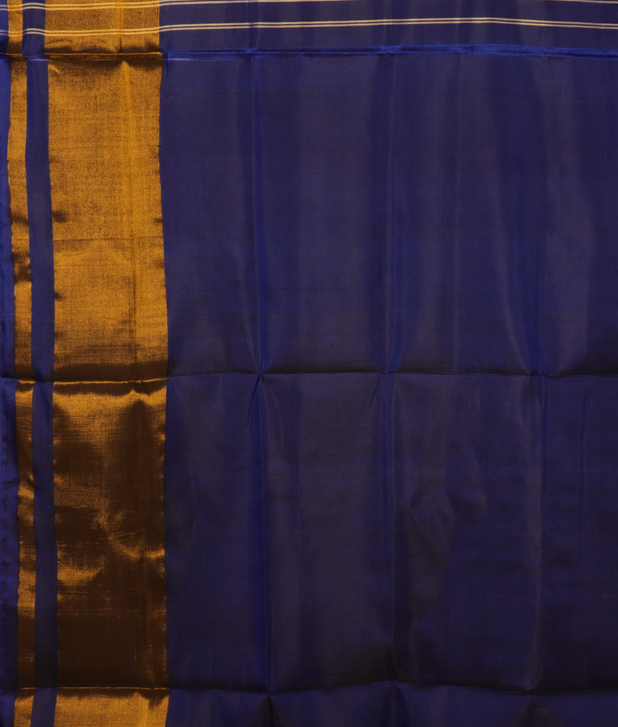 Blue Patola Silk Saree T3054593