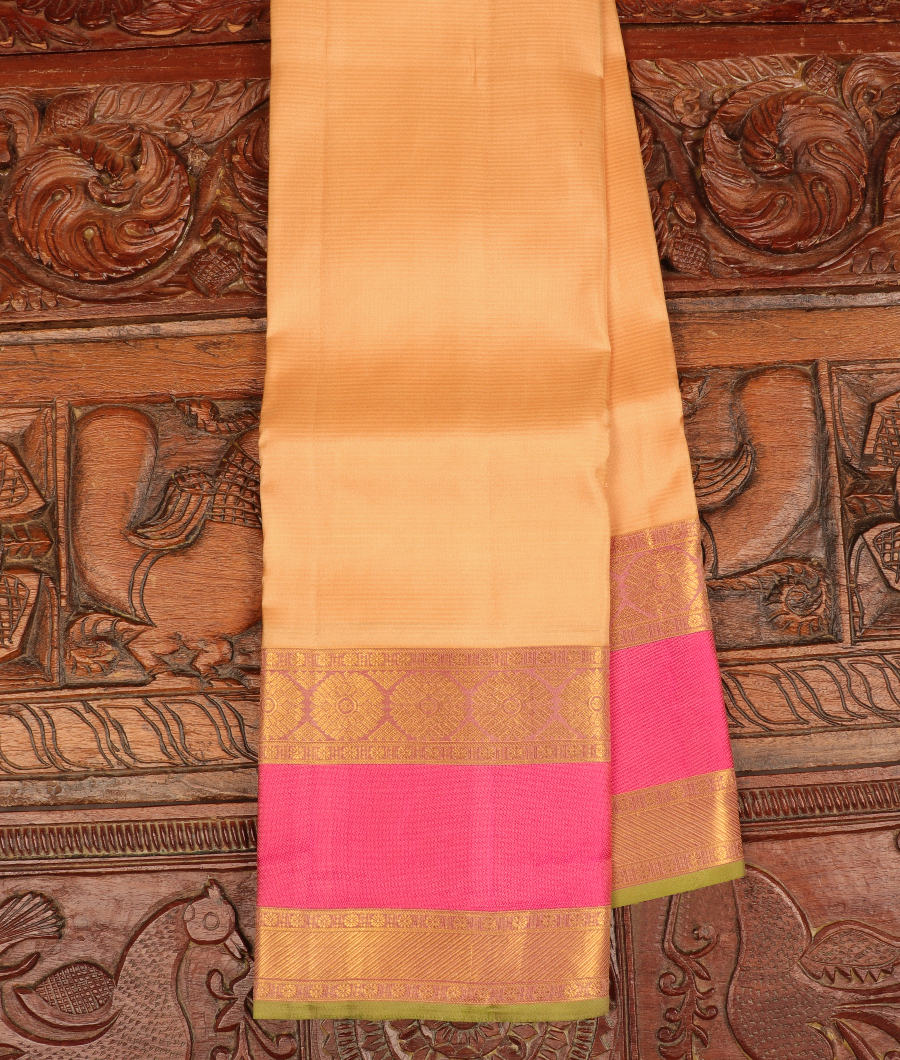 Beige Soft Silk Saree T13641-image