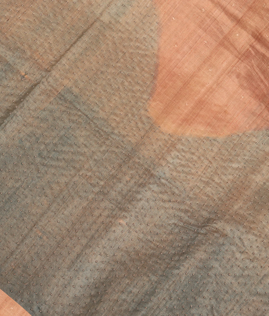 Light Pink Tussar Embroidery Saree T299973-image