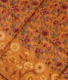 Mustard Yellow Tussar Embroidery Saree T2903931