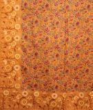 Mustard Yellow Tussar Embroidery Saree T2903934