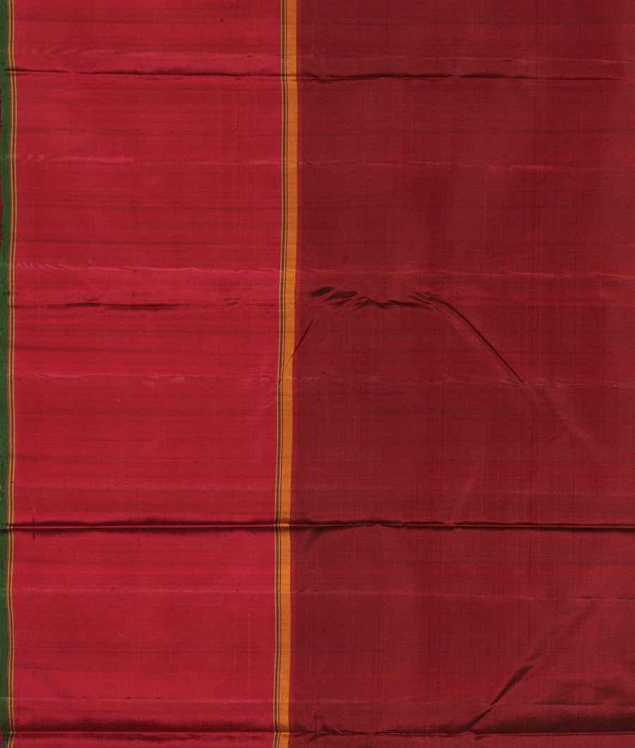 Green Handwoven Kanjivaram Silk Saree T2912493