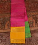 Pink Handwoven Kanjivaram Silk Saree T1833961